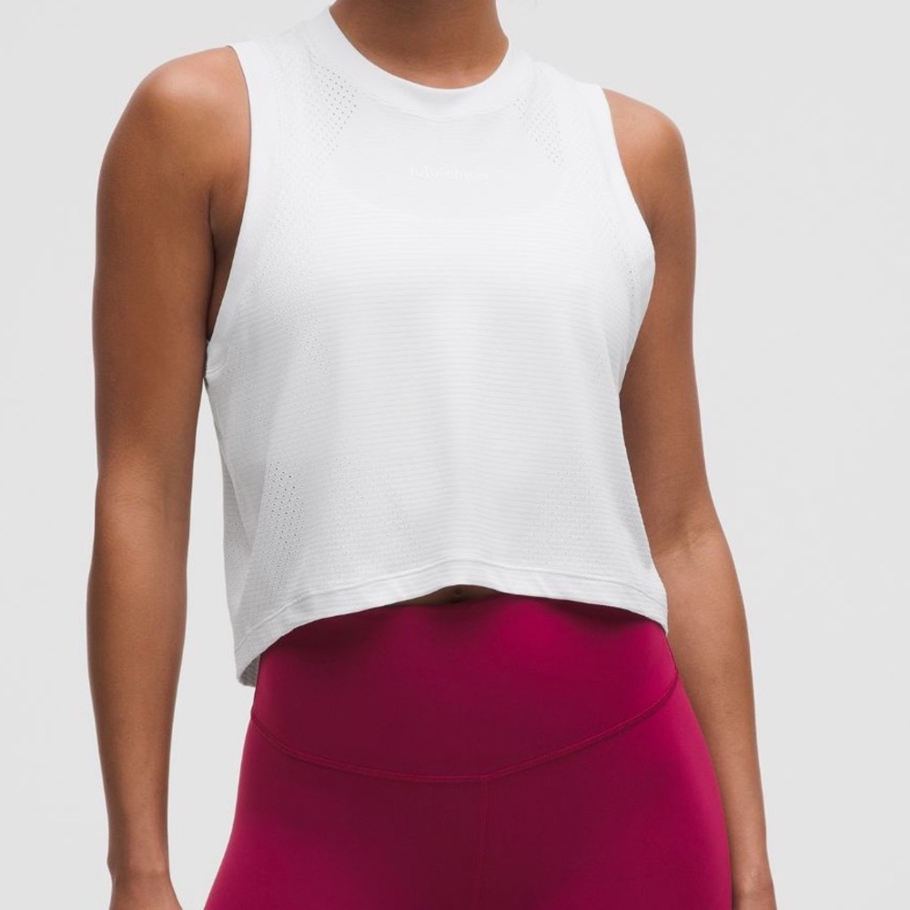 Lululemon | size 14 | swiftly high low cropped top